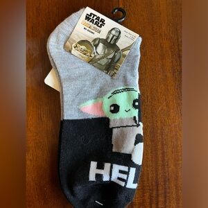 Star Wars YODA no show socks for women